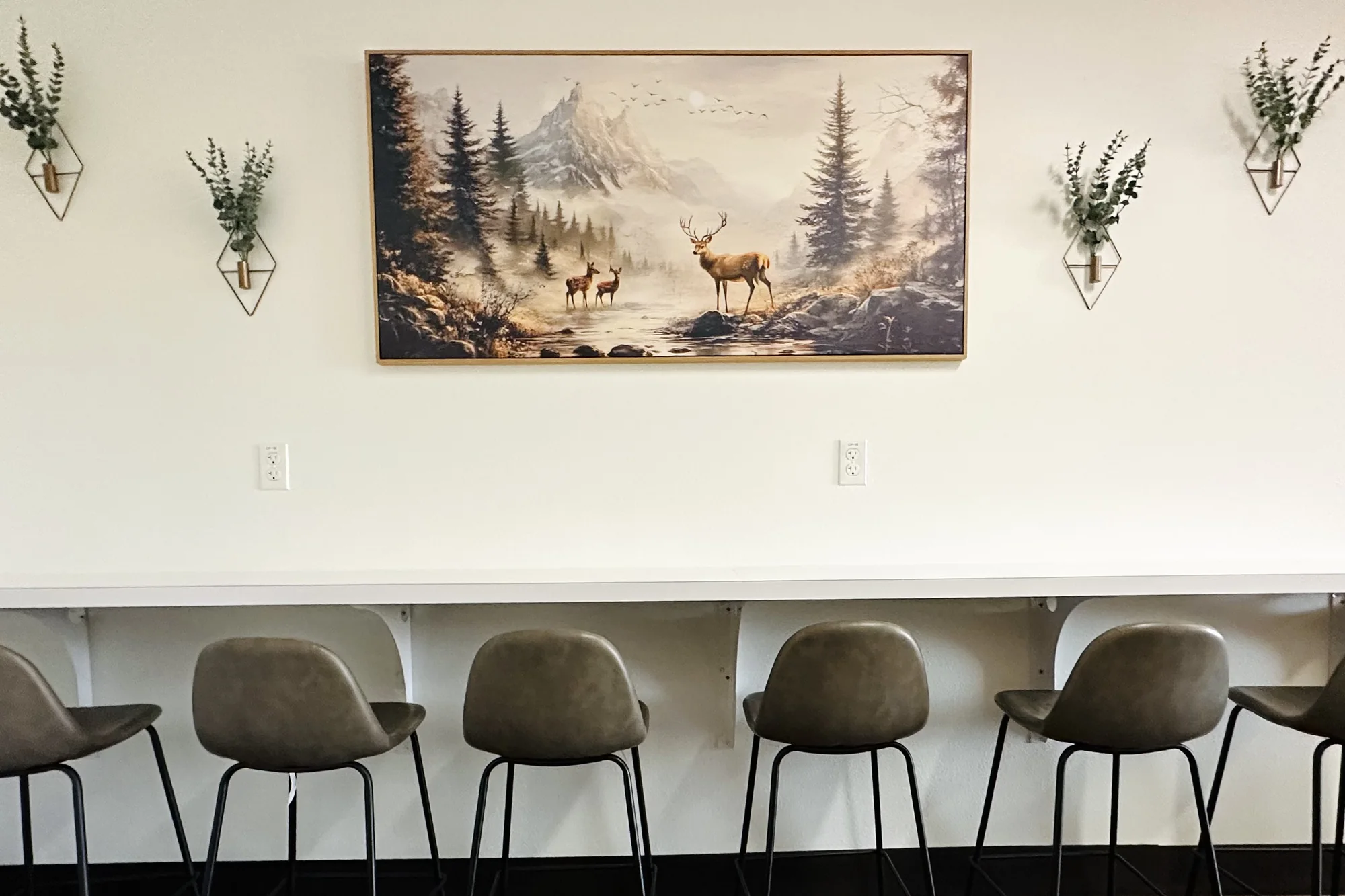 Boulder office cafe-style counter seating