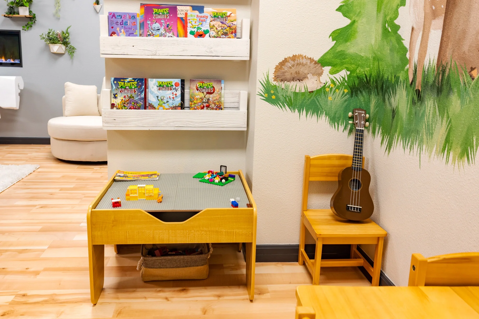Kid corner play area
